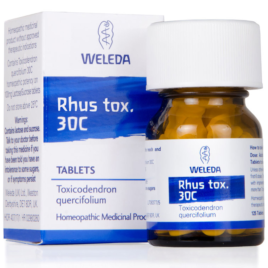 Weleda Rhus. Tox 30c – 125 Tablets