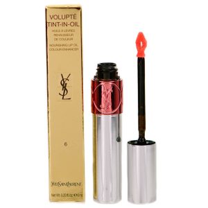 Yves Saint Laurent Unisex YSL VOLUPTE TINT LIP OIL 06 PEACH ME LOVE 6ML – One Dimension